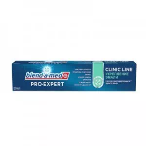 Зубная паста B-A-M Pro-Expert Clinic Line Укрепление Эмали 50мл- цены в Днепре