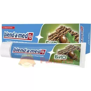 З п Blend-a-med Bio Fluoride Oak Bark 100мл- цены в Новомосковске