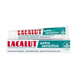 Зубна паста Lacalut Extra Sensitive, 75 мл- ціни у Львові