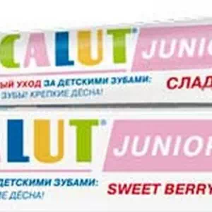 Зубна паста Лакалут Джуніор Солодка ягода 75мл- ціни у Дніпрі
