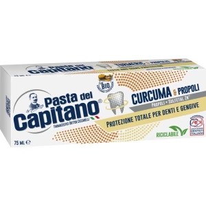 Зубна паста Pasta del Capitano куркума прополіс 75мл- ціни у Краматорську