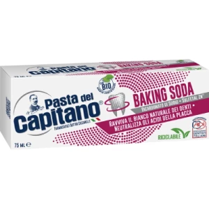 Зубная паста Pasta del Capitano отбеливающая сода 75мл- цены в Дружковке