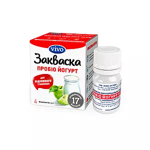 Закваска бактериал.Пробио Йогурт Vivo 1г №4- цены в Белой Церкви