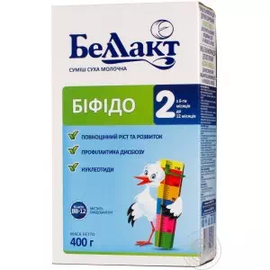 Заменители грудного молока Беллакт бифидо 2 (6мес)1017321- цены в Никополе