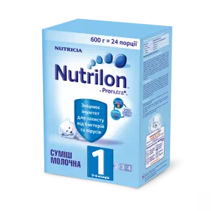 Отзывы о препарате Заменители грудного молока Нутрилон 1 600г