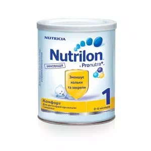 Заменители грудного молока Нутрилон 1 Комфорт 400г- цены в Днепре