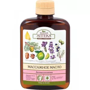 Зеленая Аптека масло массажное антицеллюлитное 200мл- цены в Мелитополь
