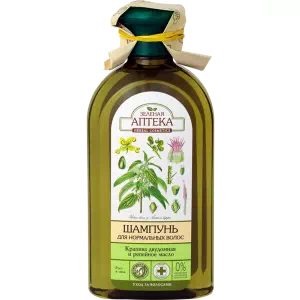 Зелена Аптека шампунь для нормального волосся 350мл кропива, реп'яхову олію- ціни у Таращі