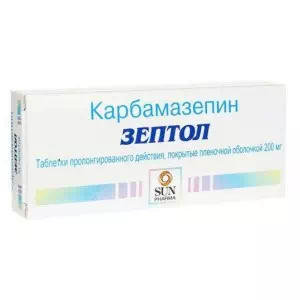 Зептол СР таблетки пролонгированного действия 200мг №30- цены в Сосновке