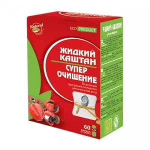 Жидкий Каштан супер очищение диет. добавка 300мг капс. №60- цены в Одессе