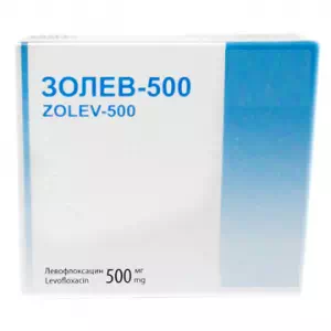 Золев-500 таблетки 500мг №5- ціни у Слов'янську