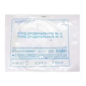 Зонд дуоденальний Гемопласт стерильний №12- ціни у Павлограді