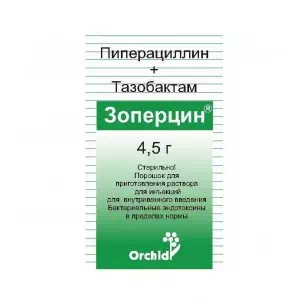 Зоперцин порошок для приготовления раствора для инъекций флакон 4,5г №1- цены в Кропивницкий