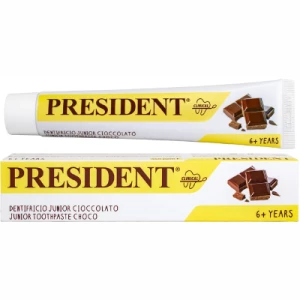 Відгуки про препарат Дитяча зубна паста President Junior Choco від 6 років 50 мл
