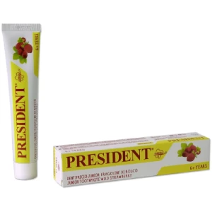 Дитяча зубна паста President Junior Strawberry 6+ 50мл- ціни у Снятині