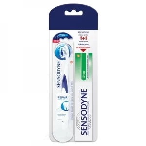 Инструкция к препарату Зубная щетка Sensodyne + Зубная паста Sensodyne 50 мл