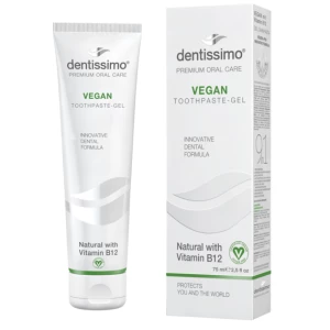 Зубна паста-гель "Dentissimo" Natural with Vitamin B12 75 мл- ціни у Добропіллі