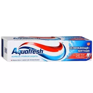 Зубная паста Аквафреш 3 Комплексная защита освежающе мятная 50мл- цены в Доброполье