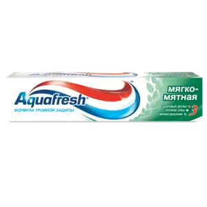 Зубная паста Аквафреш мягко-мятная 125мл- цены в Марганце