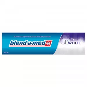 Зубная паста Б-А-М 3D White 100мл- цены в Покрове