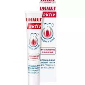 Зубна паста Лакалут-актив інтенсивне очищення 30мл- ціни у Дніпрорудному