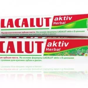 Зубна паста Лакалут Гербал 50мл- ціни у Таращі