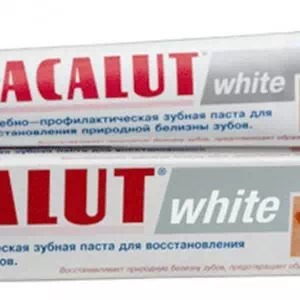 Зубная паста Лакалут-вайт 75мл- цены в Бахмуте