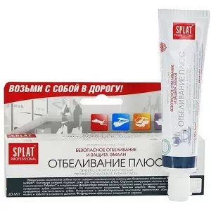 Зубная паста Сплат Отбеливающая плюс 40мл- цены в Мелитополь