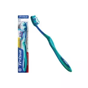 Зубная щетка Trisa FlexibleHead3, средняя жесткость 03650- цены в Полтаве