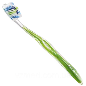 Зубная щетка Trisa Profilac White, средняя жесткость 20534- цены в Мирнограде