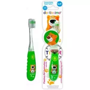 Зубна щітка Dentissimo Kids м'яка для 2-6 років- ціни у Енергодарі